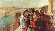 Edgar Degas Semiramis Building Babylon oil painting on canvas